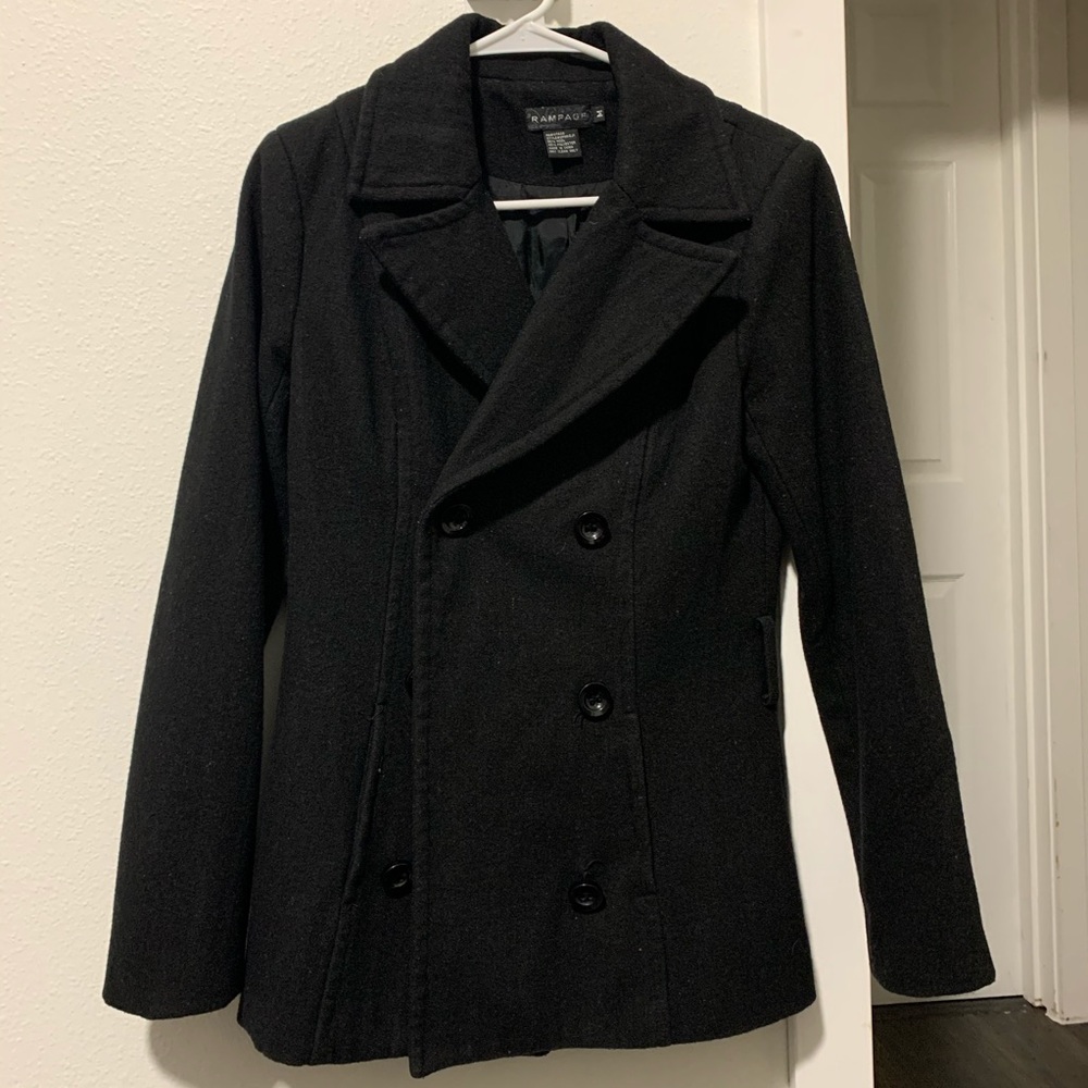 Wool pea coat